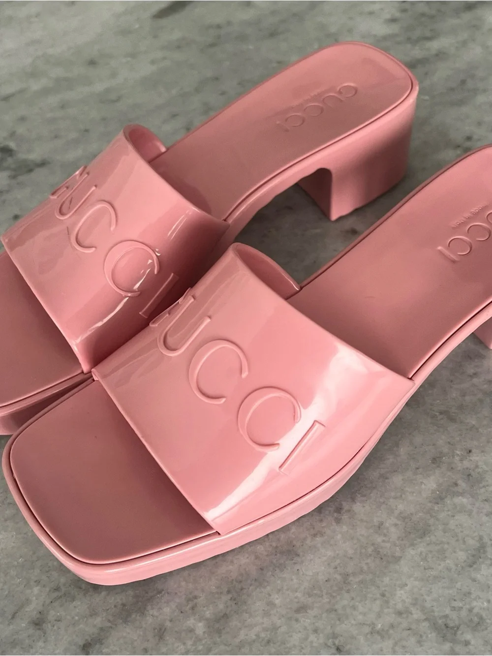 Pink Slide Sandals